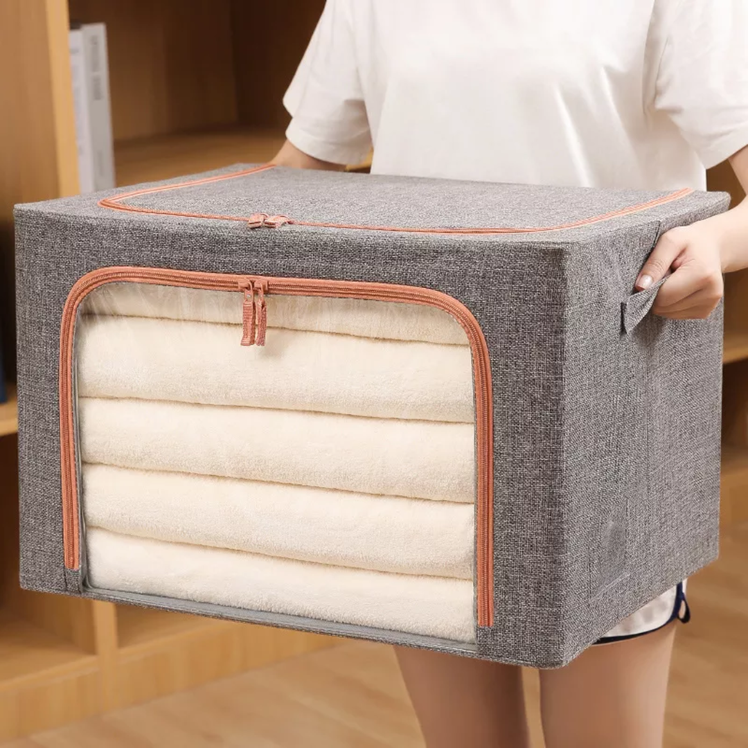 365Famtools Oxford Cloth Steel Frame Storage Box