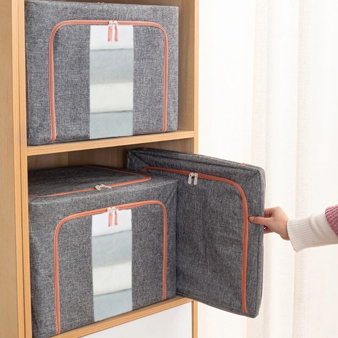 365Famtools Oxford Cloth Steel Frame Storage Box