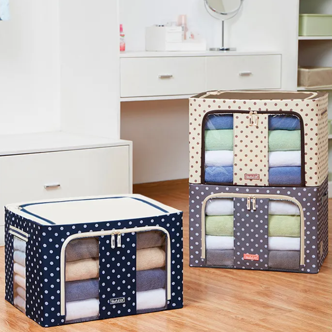 365Famtools Oxford Cloth Steel Frame Storage Box