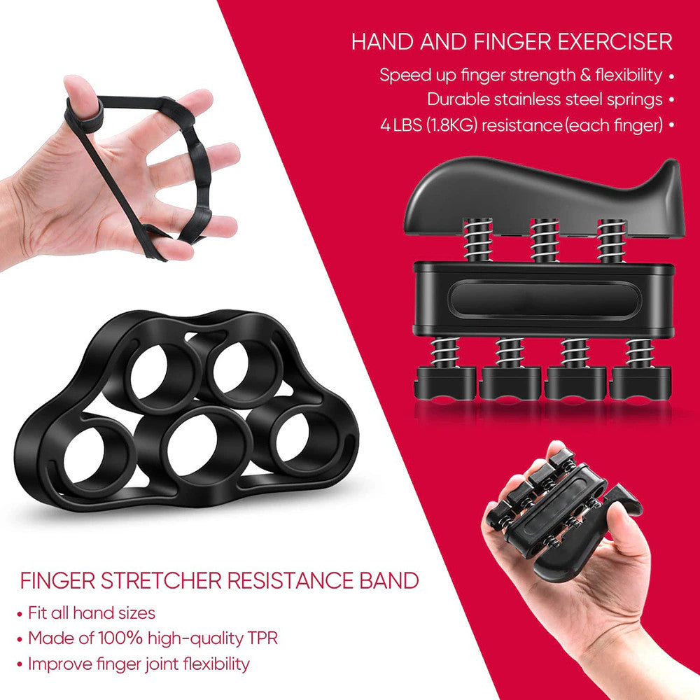 Adjustable Hand Gripper Strength Finger Exerciser