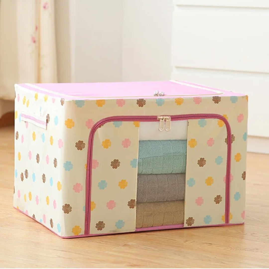 365Famtools Oxford Cloth Steel Frame Storage Box