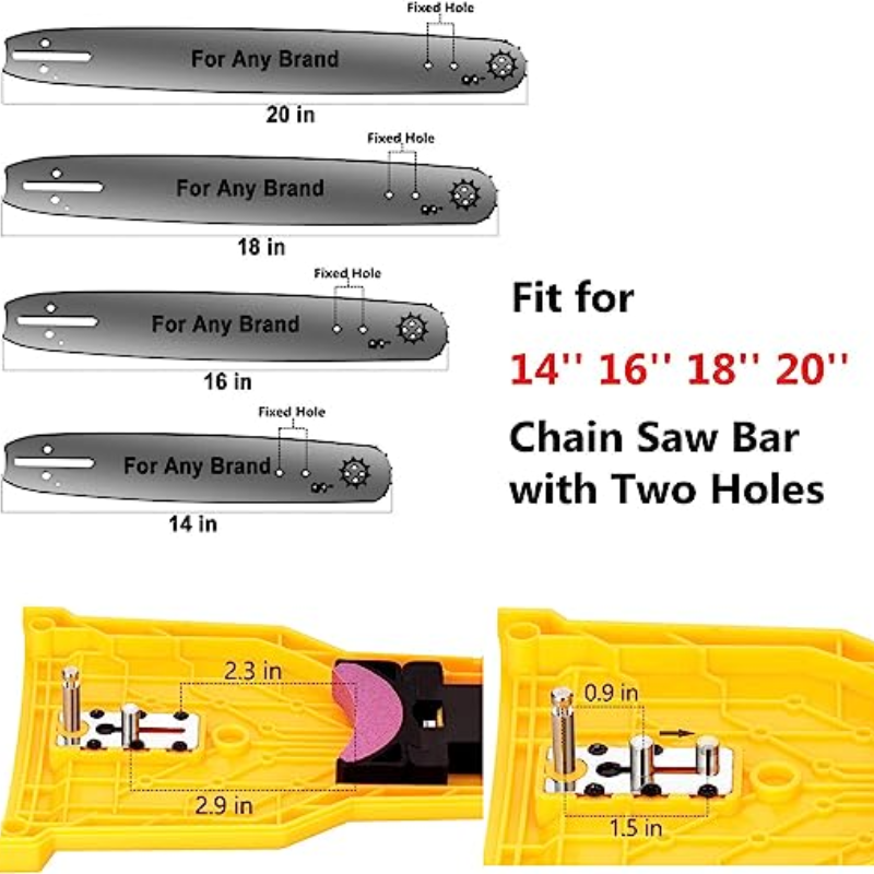 Portable Chainsaw Teeth Sharpener Tools