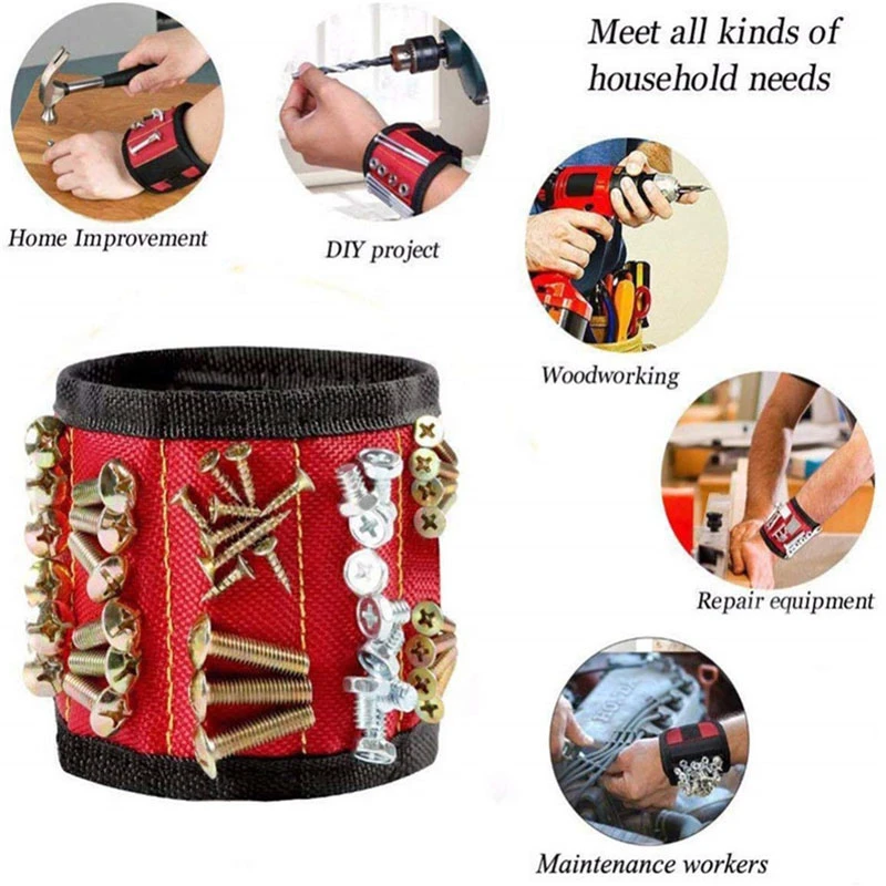 Magnetic Wristband Tool Belt