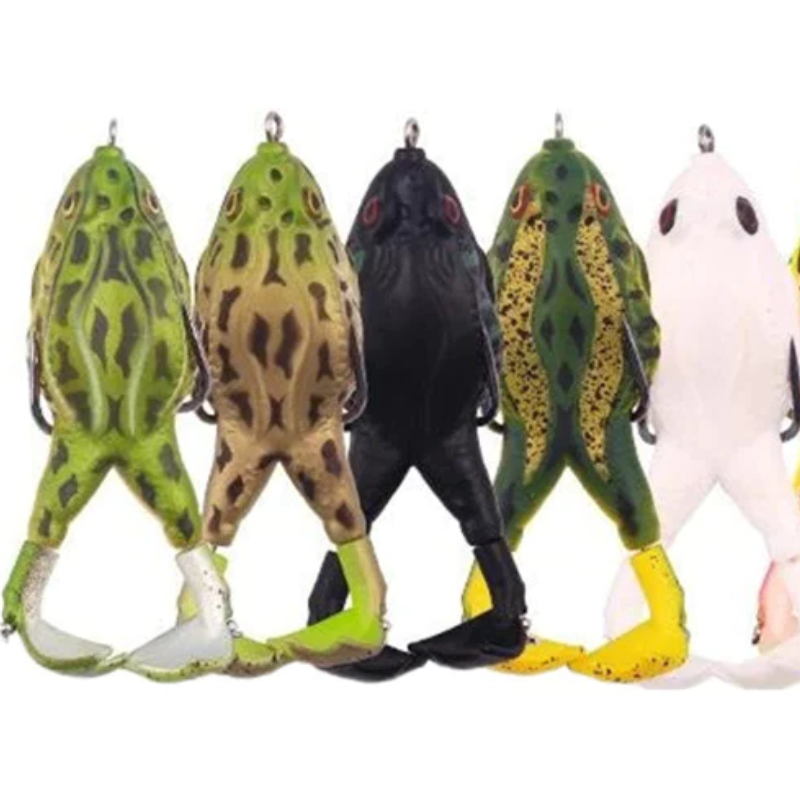 Double Propeller Frog Soft Bait