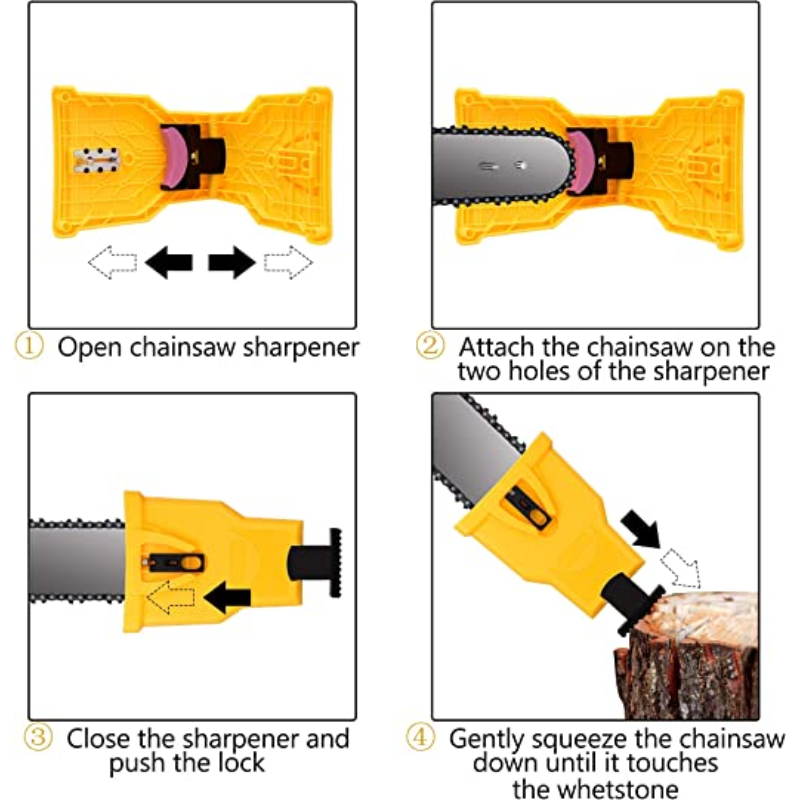 Portable Chainsaw Teeth Sharpener Tools