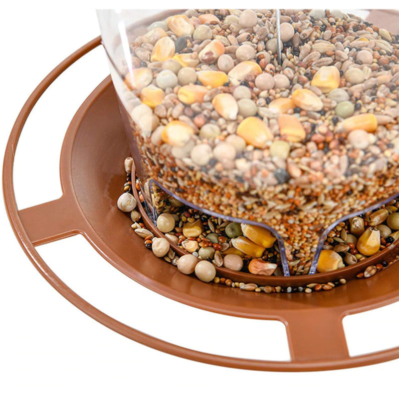 180 Degrees Clear View Window Bird Feeder