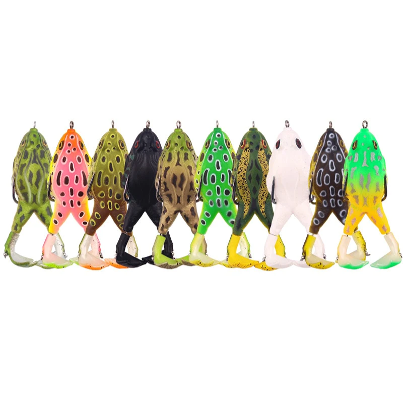 Double Propeller Frog Soft Bait