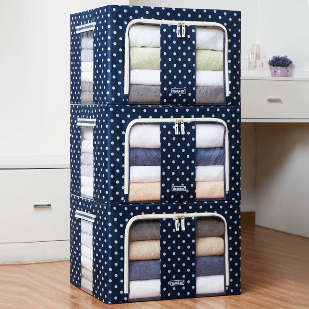 365Famtools Oxford Cloth Steel Frame Storage Box