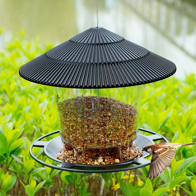 180 Degrees Clear View Window Bird Feeder