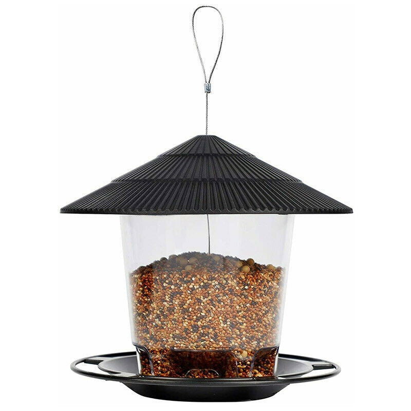 180 Degrees Clear View Window Bird Feeder
