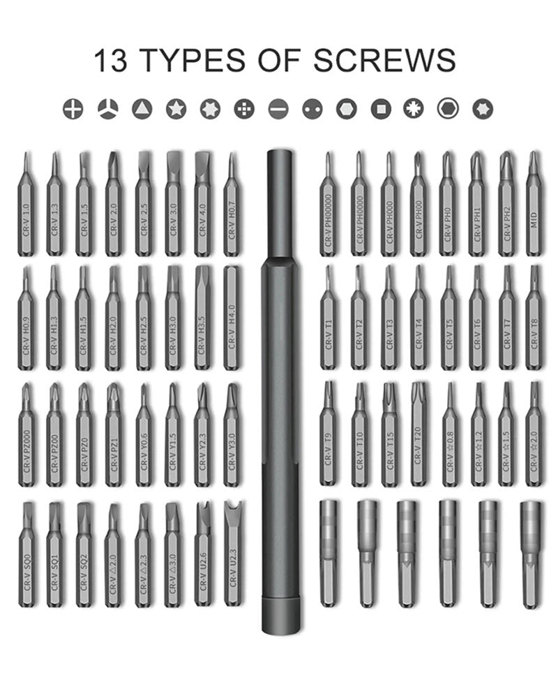 Screwdriver Set Magnetic Small Screw Driver Kit Bits Precision Electric Laptop Iphone Computer Tri Wing Torx