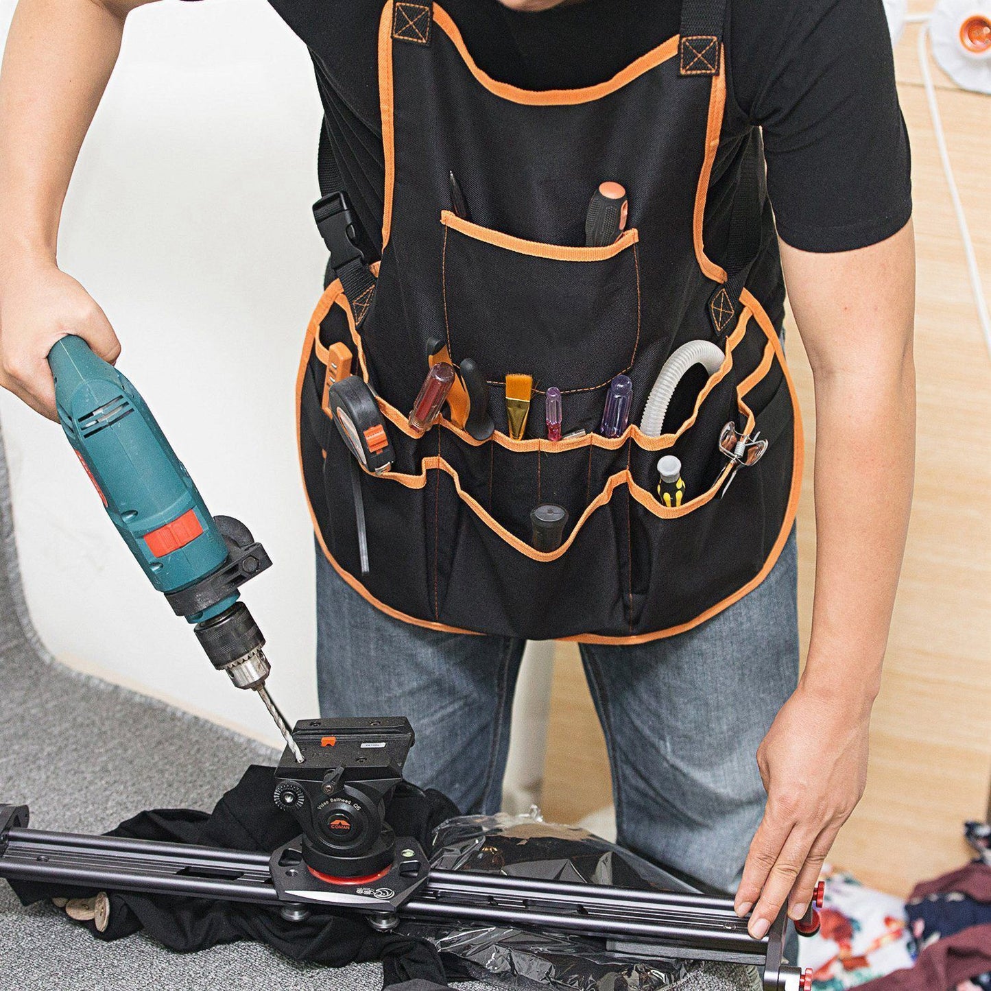 Apron 16 Pocket Tool Bag Woodworking Gardening