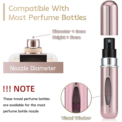 365Famtools Portable Travel Refillable Perfume Bottle