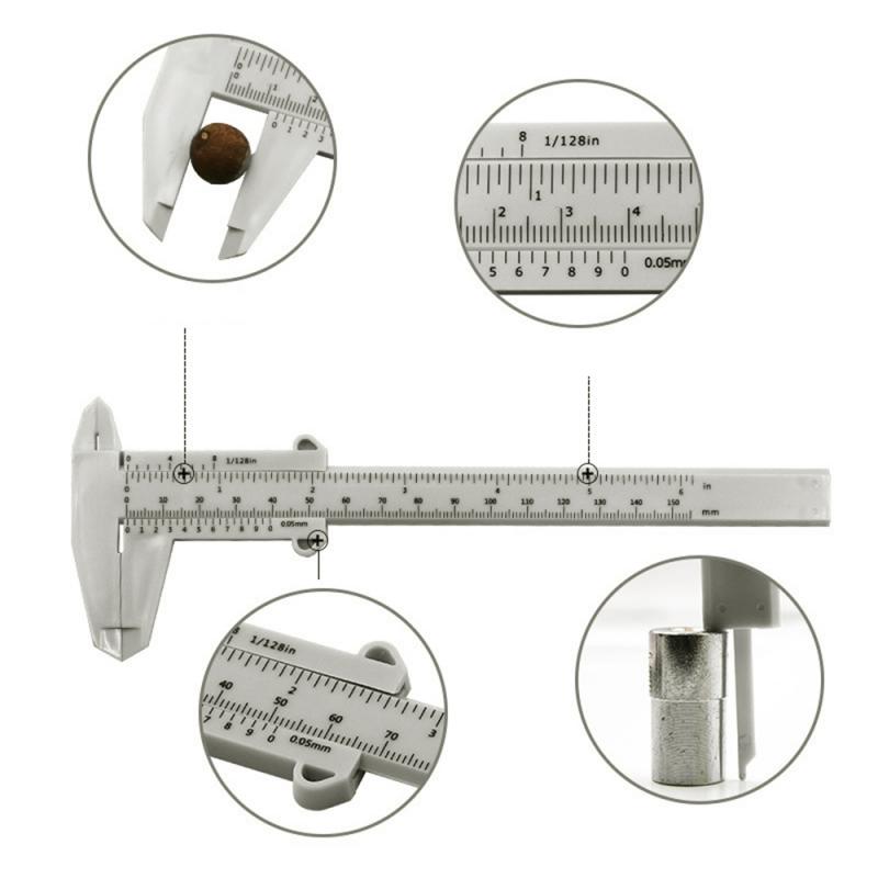 150mm Vernier Caliper Aperture Depth Diameter DIY Measure Tool Mini Sliding Gauge Ruler Micrometer