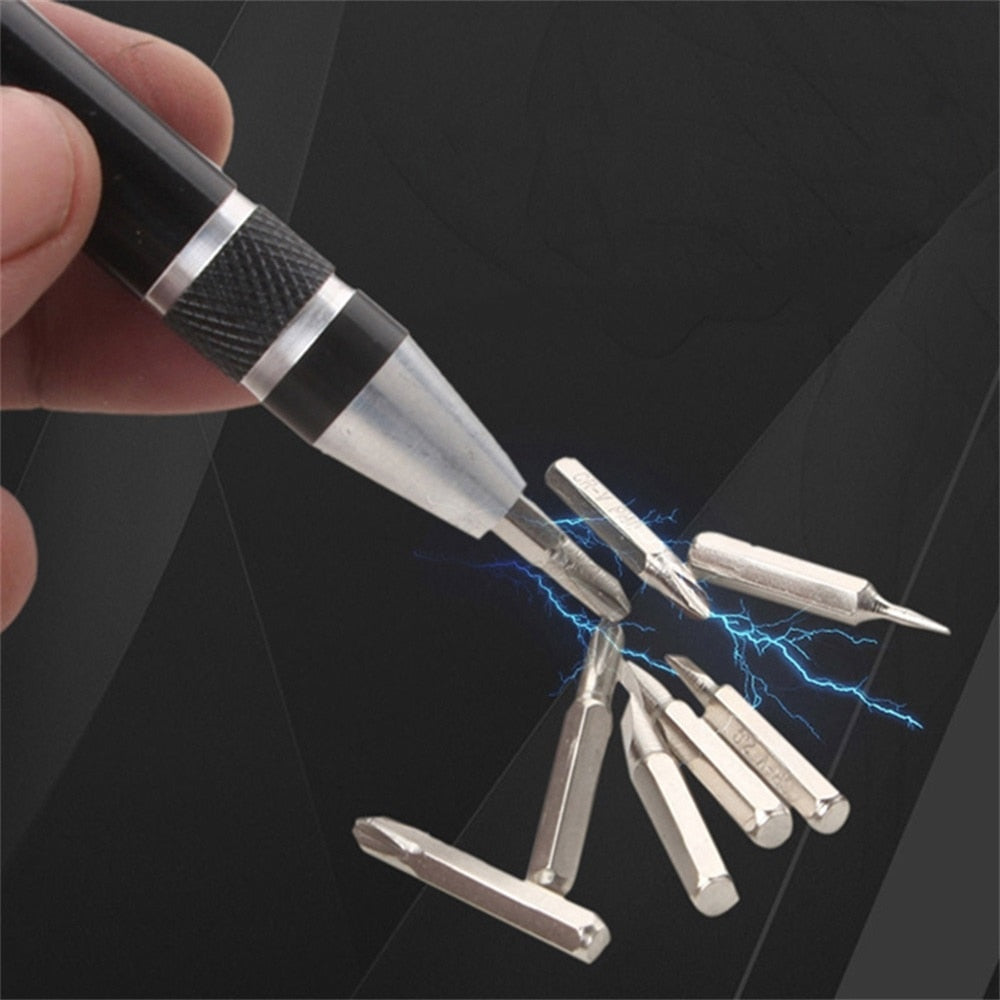 Multifunction 8 In 1 Pocket Precision Mini Screwdriver Pen Repair Hand Tools Kit