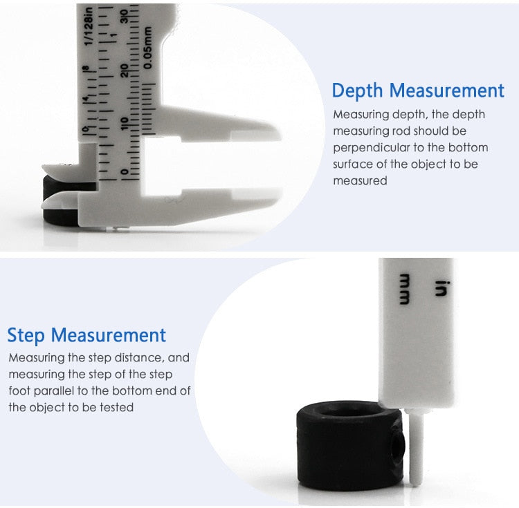 150mm Vernier Caliper Aperture Depth Diameter DIY Measure Tool Mini Sliding Gauge Ruler Micrometer