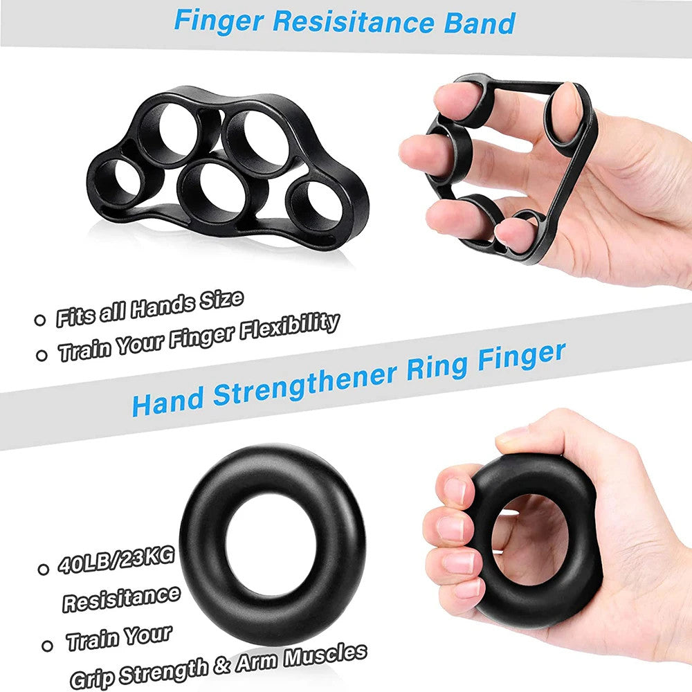 Adjustable Hand Gripper Strength Finger Exerciser