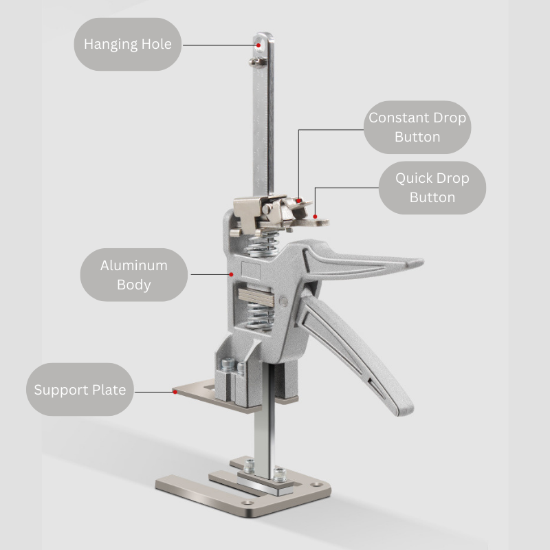 Labor Saving Arm With Two Drop Modes