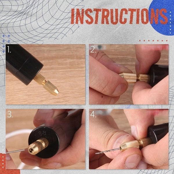 365Famtools DIY Mini Drilling Electric Tool