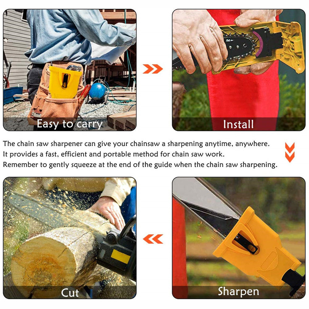 Portable Chainsaw Teeth Sharpener Tools