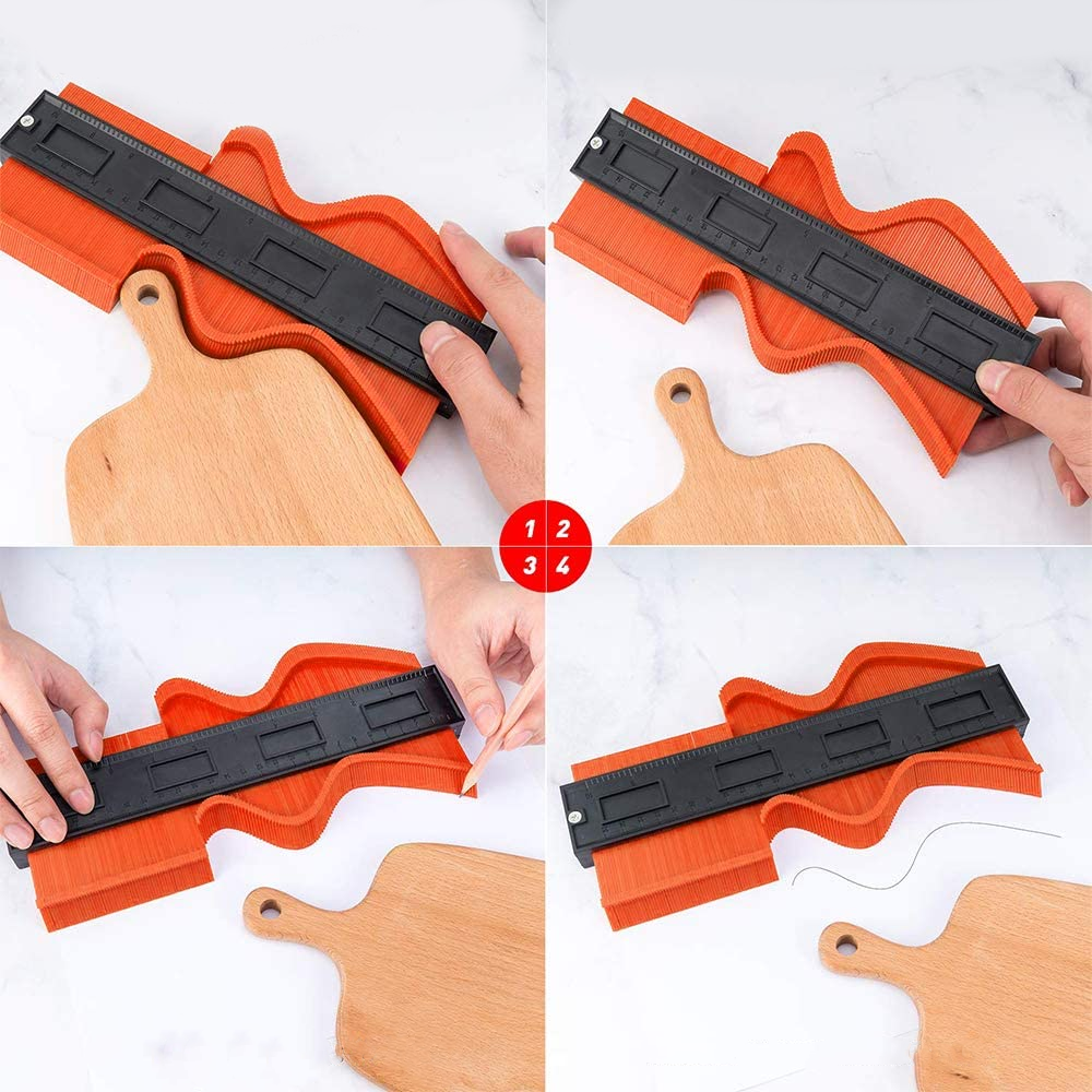 Multi-functional Contour Gauge Profile Tool