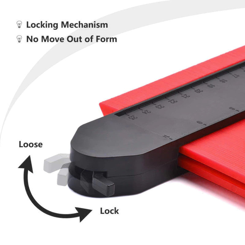 Multi-functional Contour Gauge Profile Tool