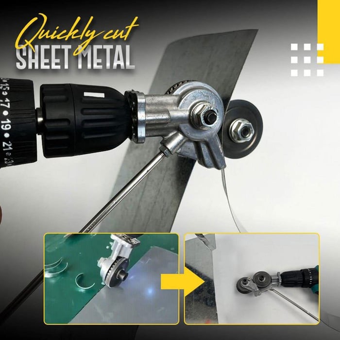 Electric Drill Shears Attachment Cutter Nibbler