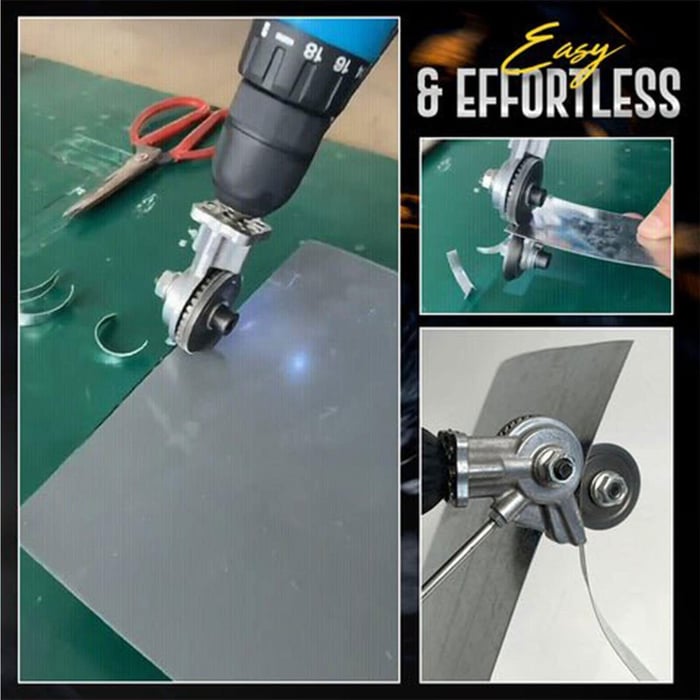 Electric Drill Shears Attachment Cutter Nibbler
