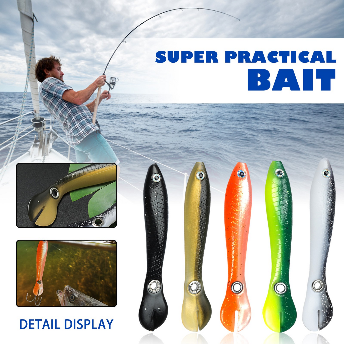 Soft Bionic Fishing Lures