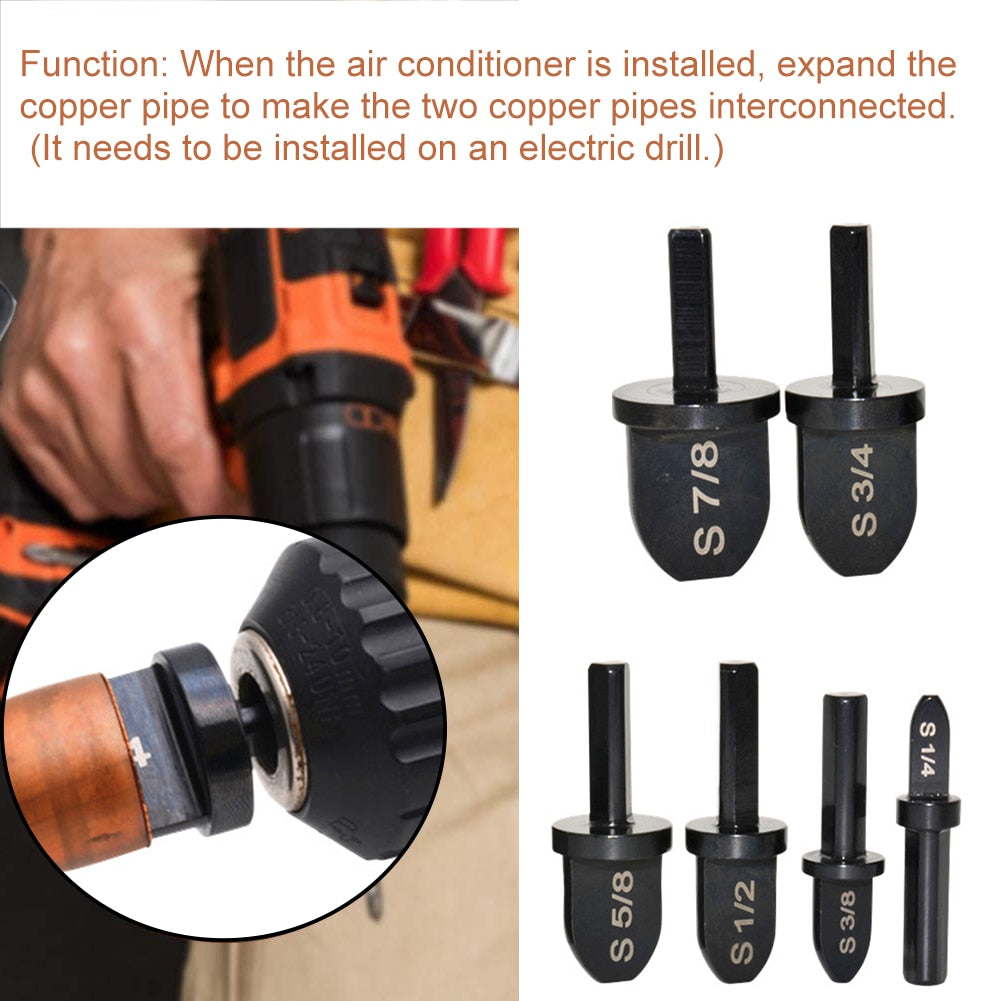 Swaging Tool Drill Bit Set (6 PCS)