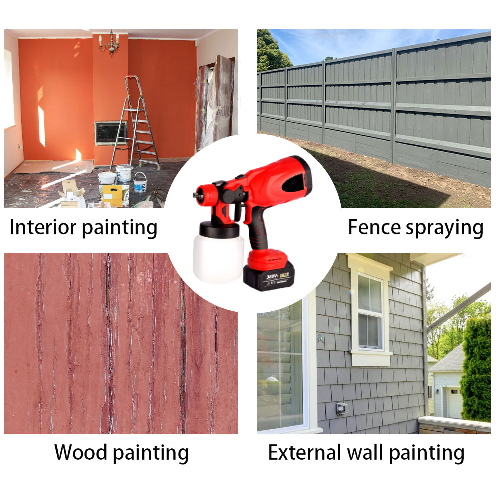 365Famtools Cordless Electric Paint Sprayer Jet