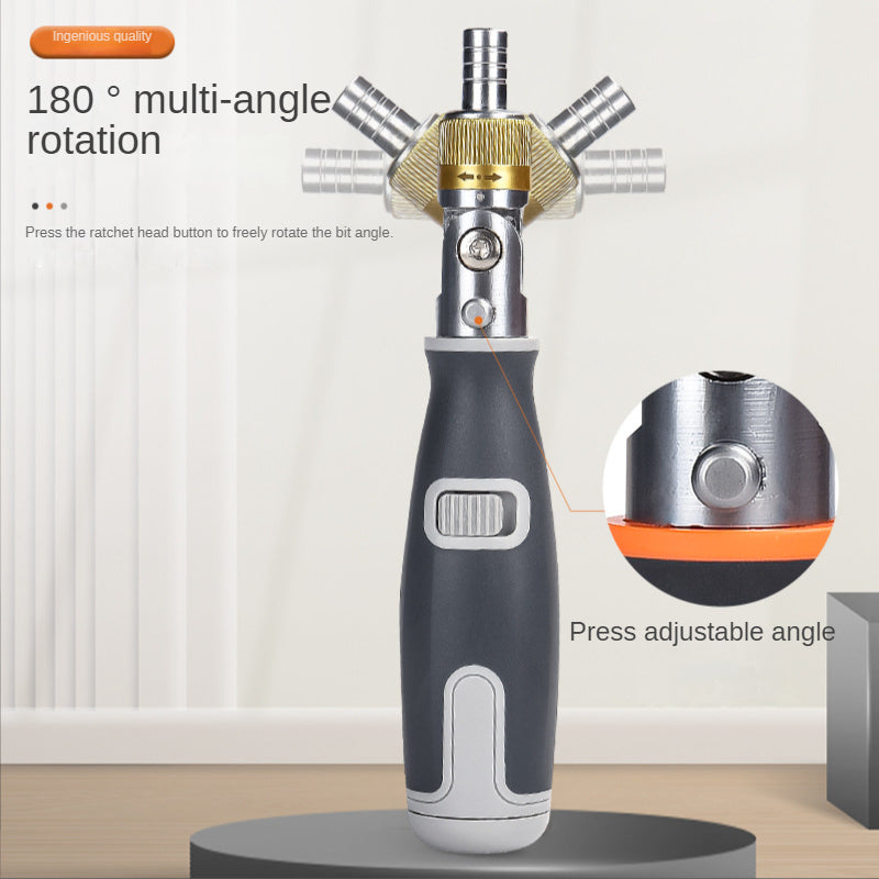 365Famtools Portable Hidden Rotation Screwdriver 10 in 1 Tool