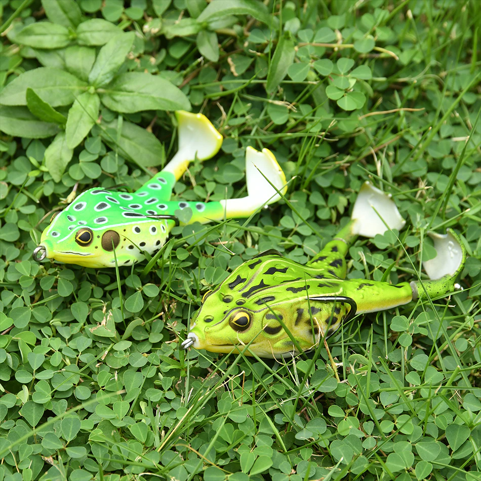 Double Propeller Frog Soft Bait