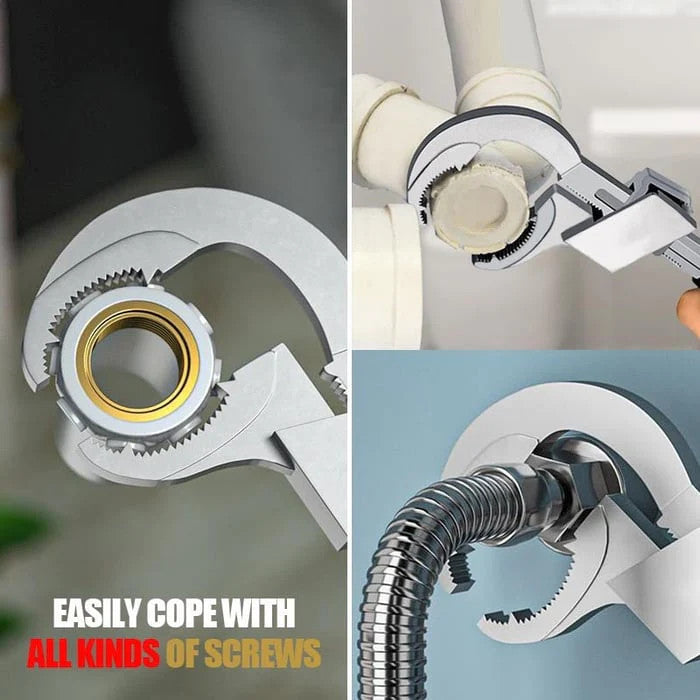 365Famtools Universal Adjustable Multifunctional Double-ended Wrench