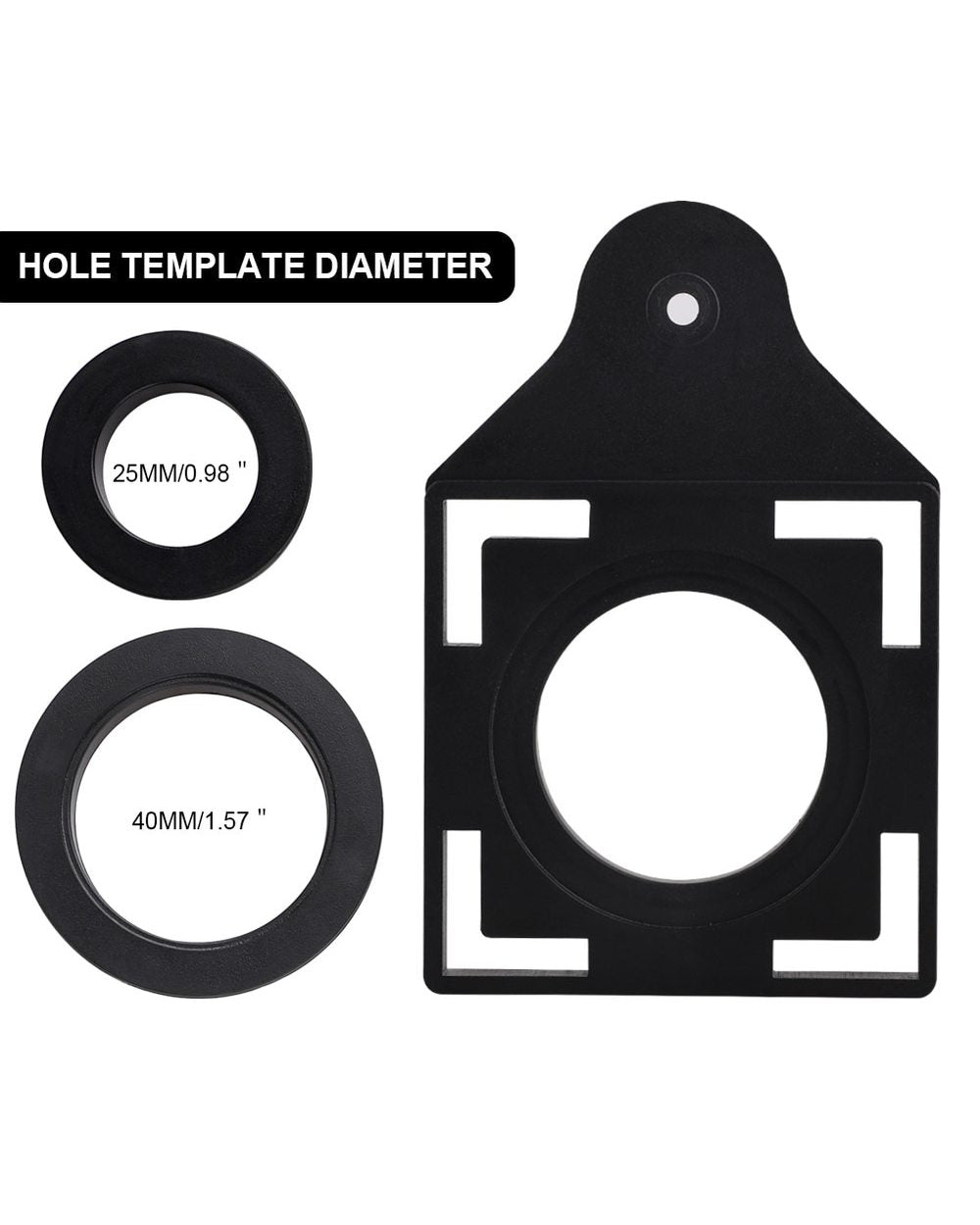 Aluminum Alloy Six-Sided Universal Ruler Measuring Tool