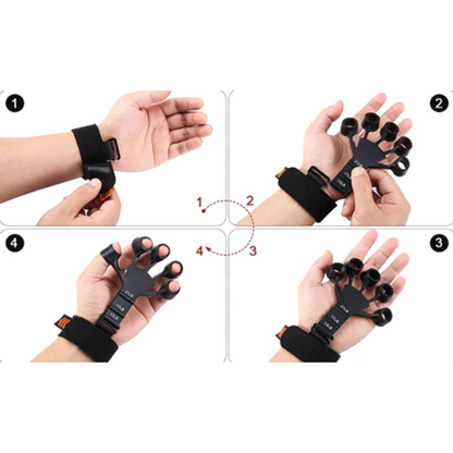 Adjustable Hand Gripper Strength Finger Exerciser