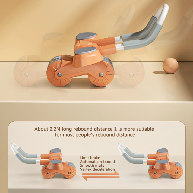 Automatic Rebound Abdominal Wheel