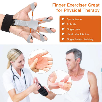 Adjustable Hand Gripper Strength Finger Exerciser
