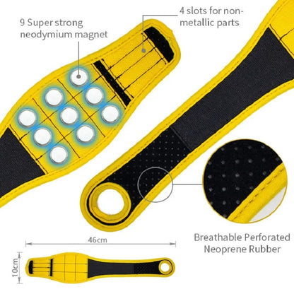 Magnetic Wristband With Strong Magnets Belt Nails Drill Screw Scissor Holder Tool Storage Wrist