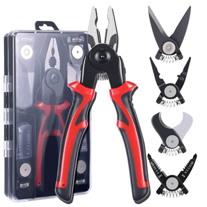 365Famtools 5 Different Heads In 1 Pliers Set Tool Kit
