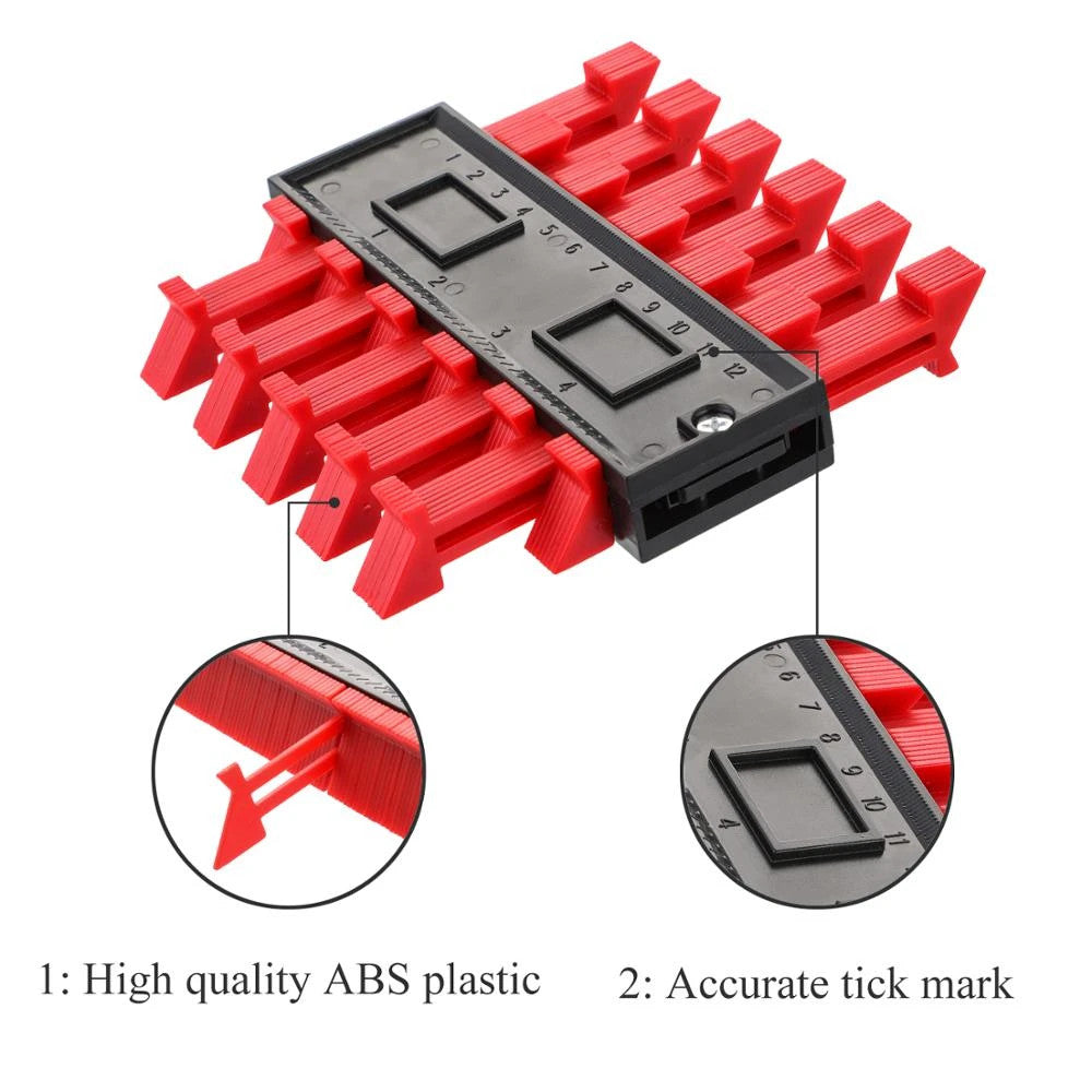 Multi-functional Contour Gauge Profile Tool