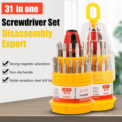 31-in-one Screwdriver Set