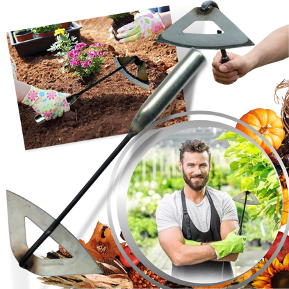 Steel Handheld Hollow Hoe
