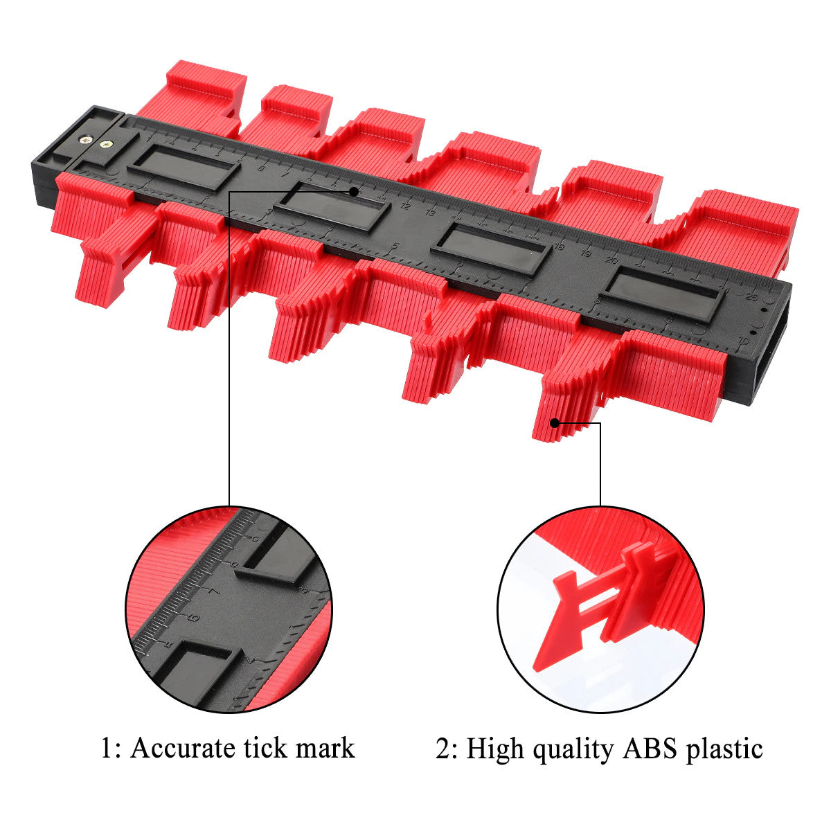 Multi-functional Contour Gauge Profile Tool