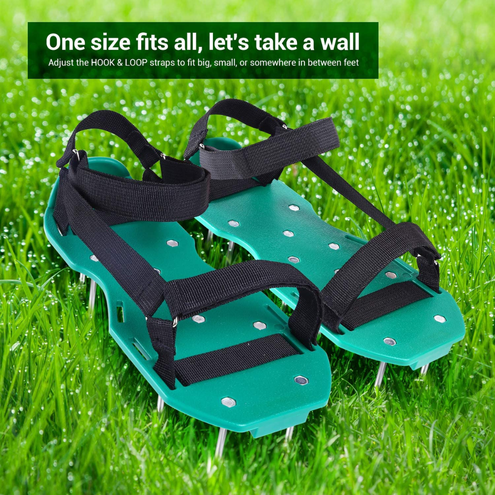 Lawn Aerator Shoes Loose The Soil (1 Pair)