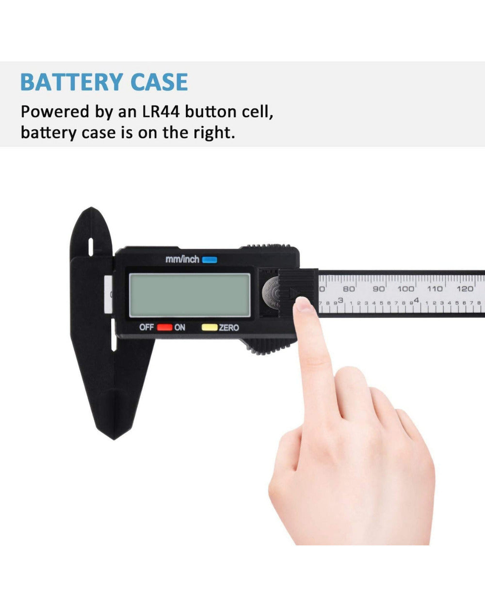 Digital Caliper With Large LCD Screen