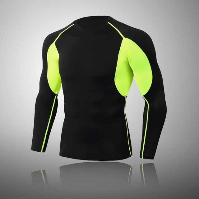 Men's Compression Training Thermal Quick Dry Underwear T-Shirt