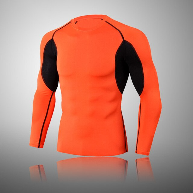 Men's Compression Training Thermal Quick Dry Underwear T-Shirt