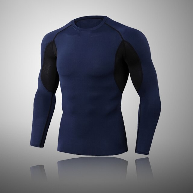 Men's Compression Training Thermal Quick Dry Underwear T-Shirt