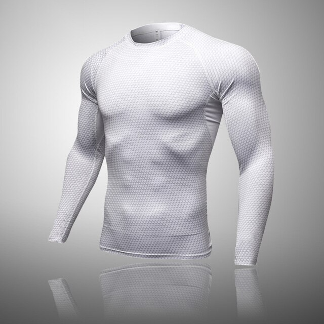 Men's Compression Muay Thai Thermal Quick Dry Underwear T-Shirt